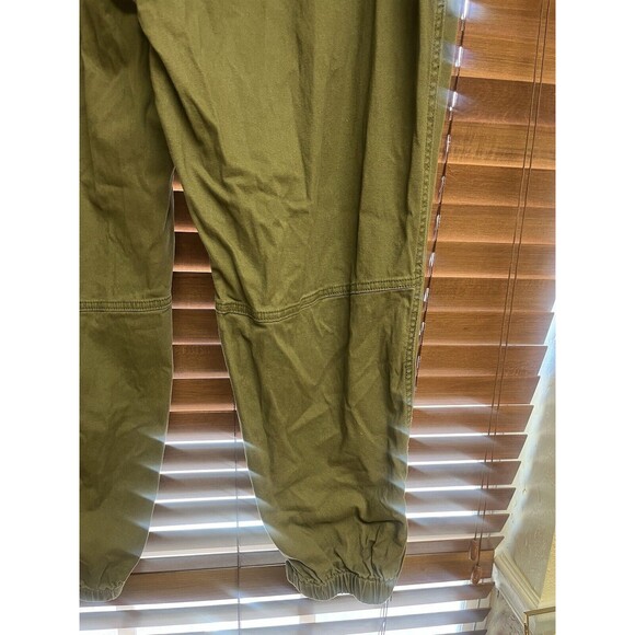 Rachel Roy Ankle Zipper Jogger Pants Women's 22 Olive Green Stretch - Picture 3 of 7